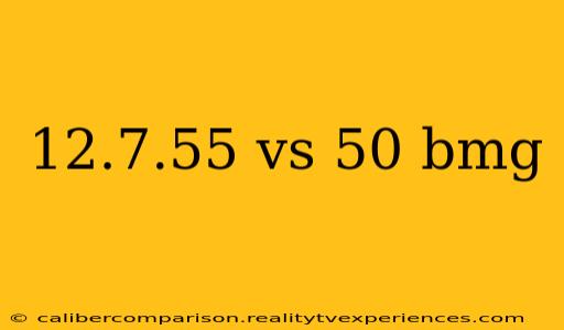 12.7.55 vs 50 bmg