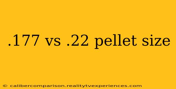 .177 vs .22 pellet size