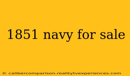 1851 navy for sale