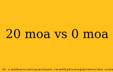 20 moa vs 0 moa