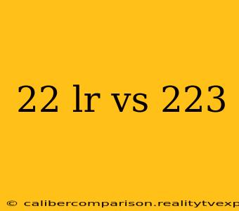 22 lr vs 223