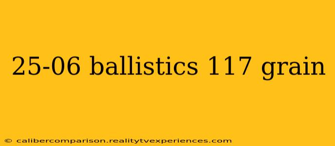 25-06 ballistics 117 grain