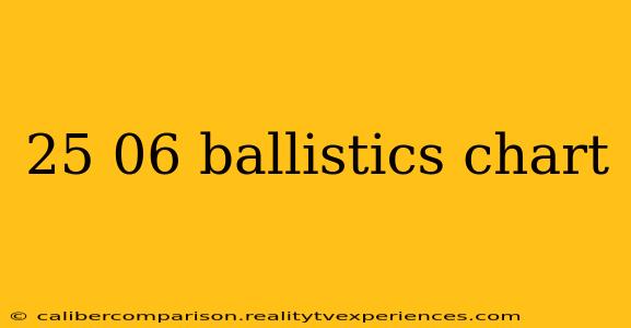 25 06 ballistics chart