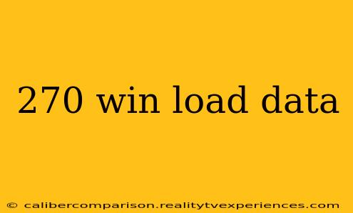 270 win load data