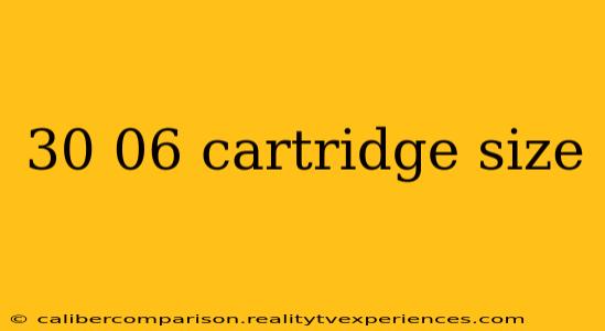 30 06 cartridge size