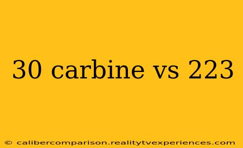 30 carbine vs 223