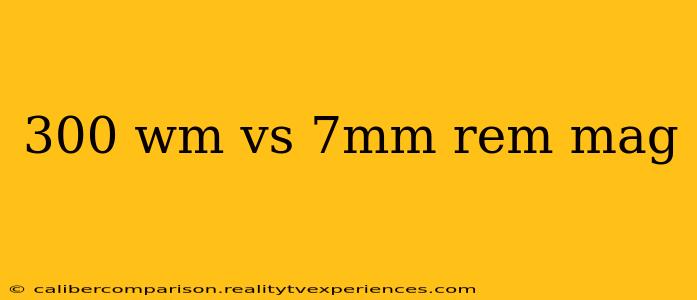 300 wm vs 7mm rem mag