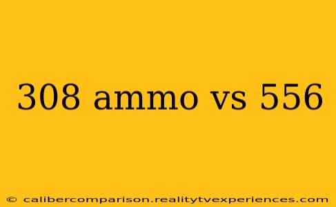 308 ammo vs 556