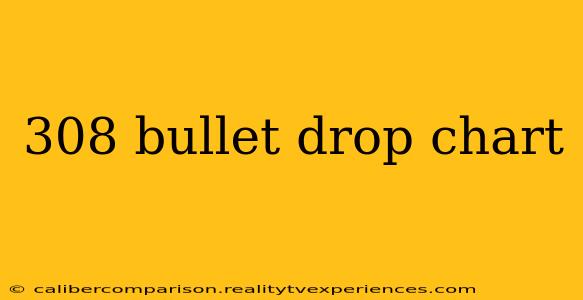 308 bullet drop chart