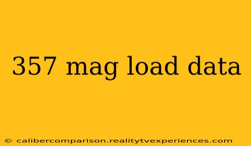 357 mag load data