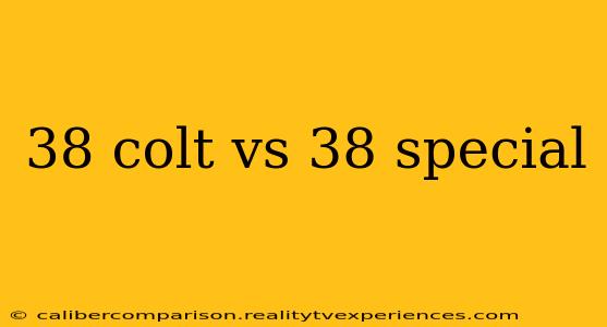 38 colt vs 38 special