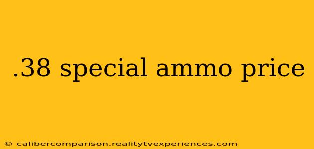 .38 special ammo price