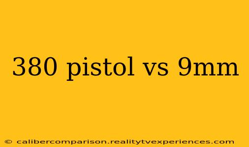 380 pistol vs 9mm