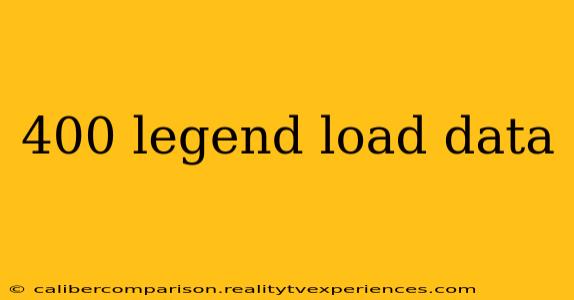 400 legend load data