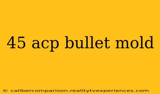 45 acp bullet mold