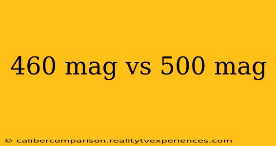 460 mag vs 500 mag