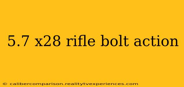 5.7 x28 rifle bolt action