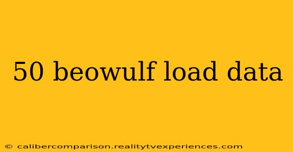 50 beowulf load data