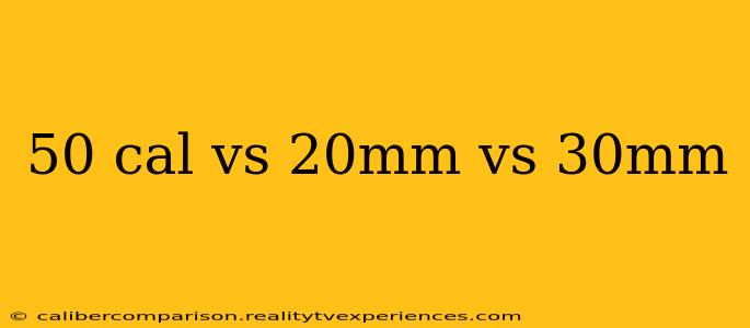 50 cal vs 20mm vs 30mm