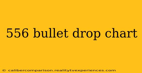 556 bullet drop chart