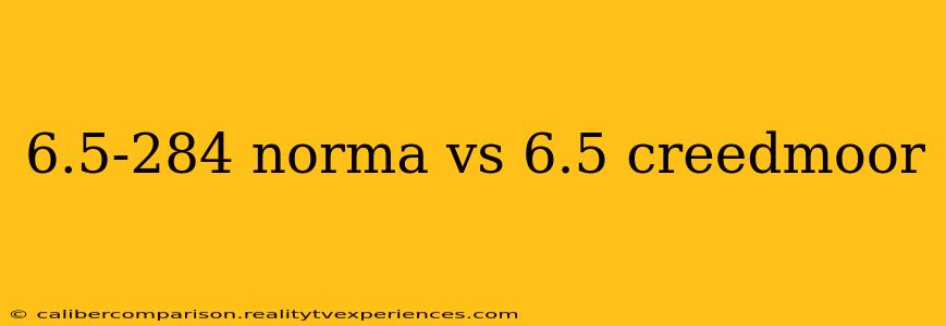 6.5-284 norma vs 6.5 creedmoor