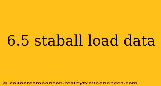 6.5 staball load data