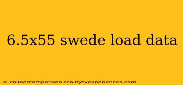 6.5x55 swede load data