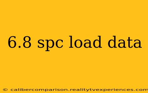 6.8 spc load data