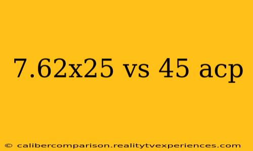 7.62x25 vs 45 acp