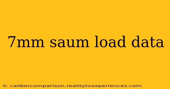 7mm saum load data