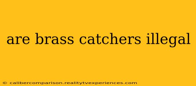 are brass catchers illegal