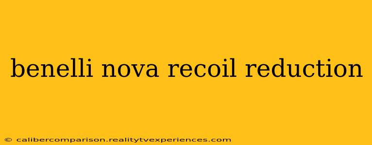 benelli nova recoil reduction