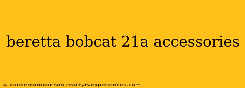 beretta bobcat 21a accessories