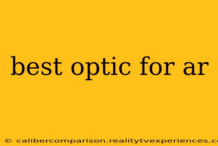 best optic for ar