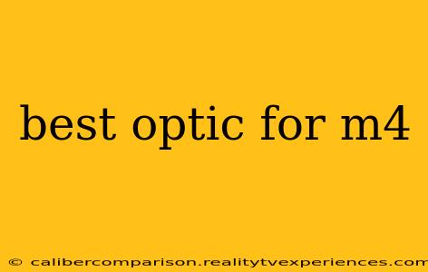 best optic for m4