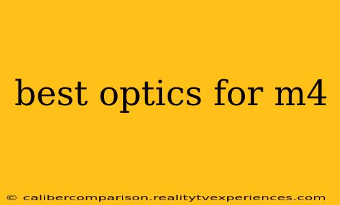 best optics for m4