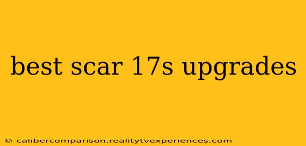 best scar 17s upgrades