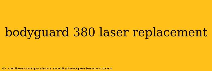 bodyguard 380 laser replacement