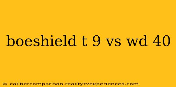 boeshield t 9 vs wd 40