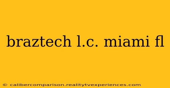 braztech l.c. miami fl