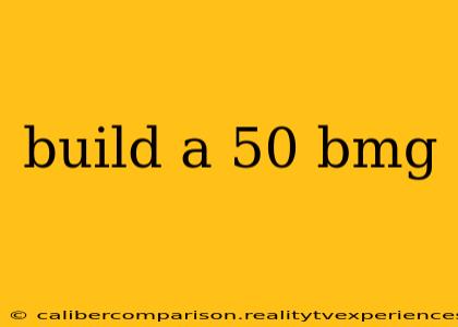 build a 50 bmg