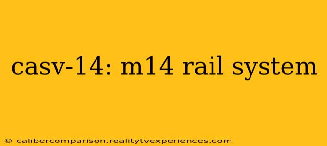 casv-14: m14 rail system