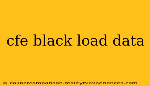 cfe black load data