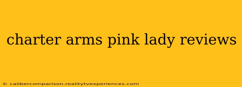 charter arms pink lady reviews