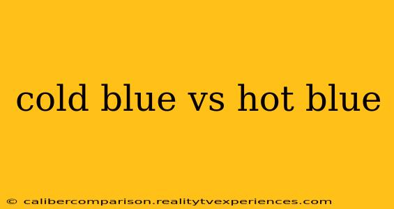 cold blue vs hot blue