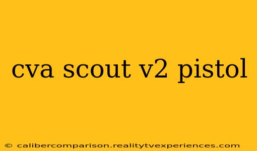 cva scout v2 pistol