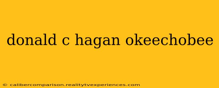 donald c hagan okeechobee