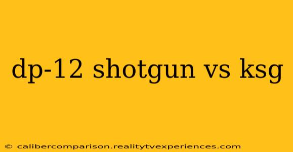 dp-12 shotgun vs ksg