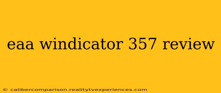 eaa windicator 357 review