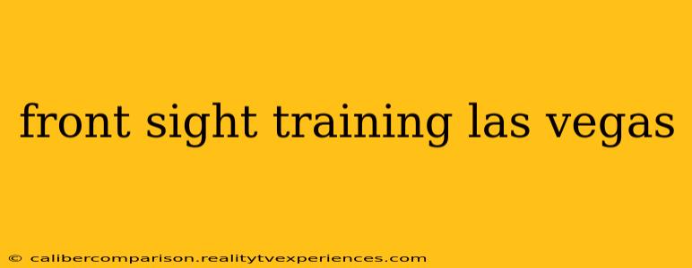 front sight training las vegas